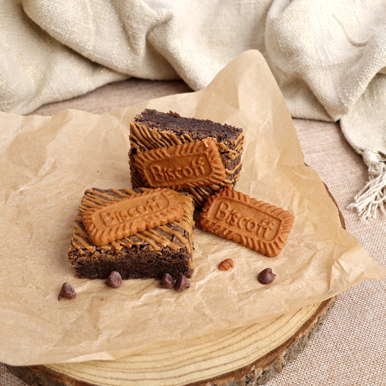 Biscoff Brownie