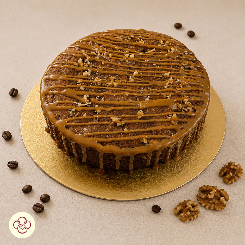 Coffee Walnut Cake