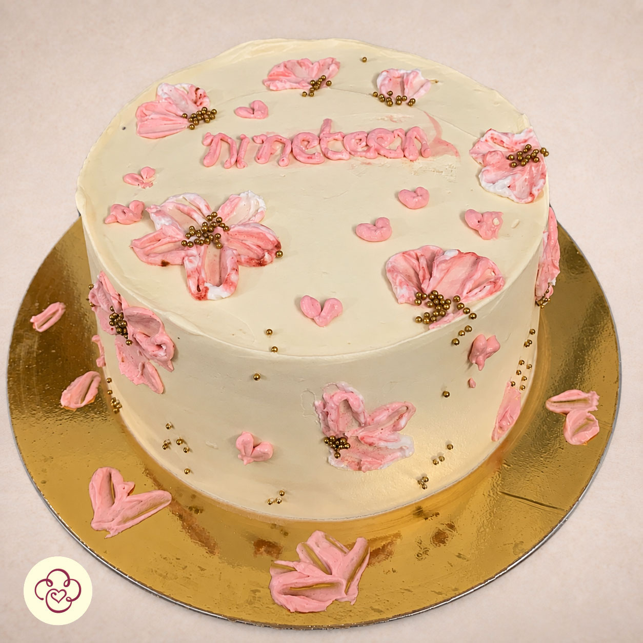 Pink Blossom Cake