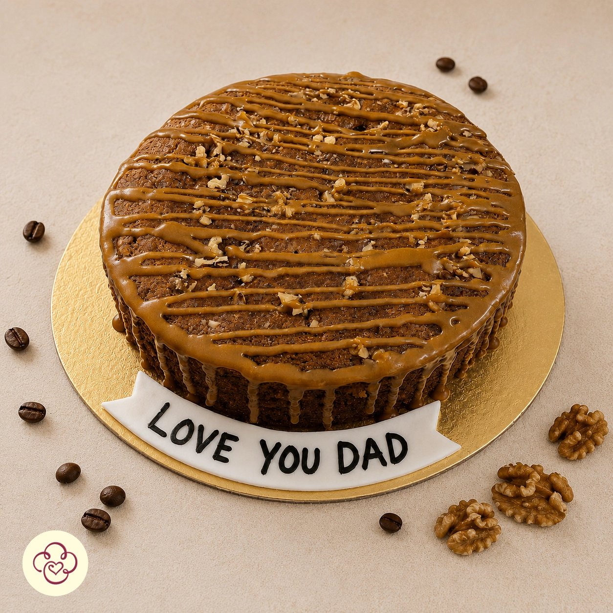 Coffee Walnut Cake