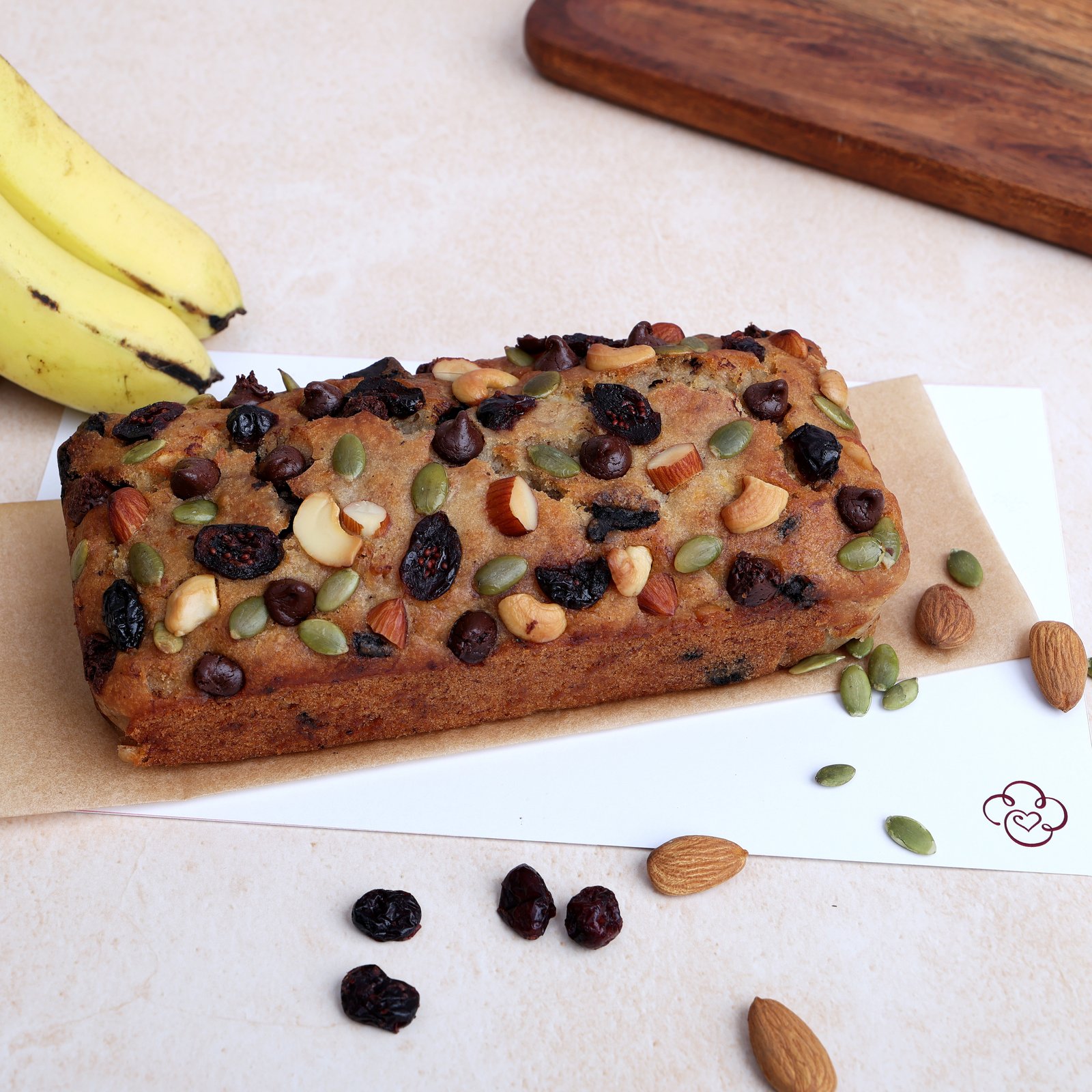 Banana Jaggery Loaf (Whole Wheat)