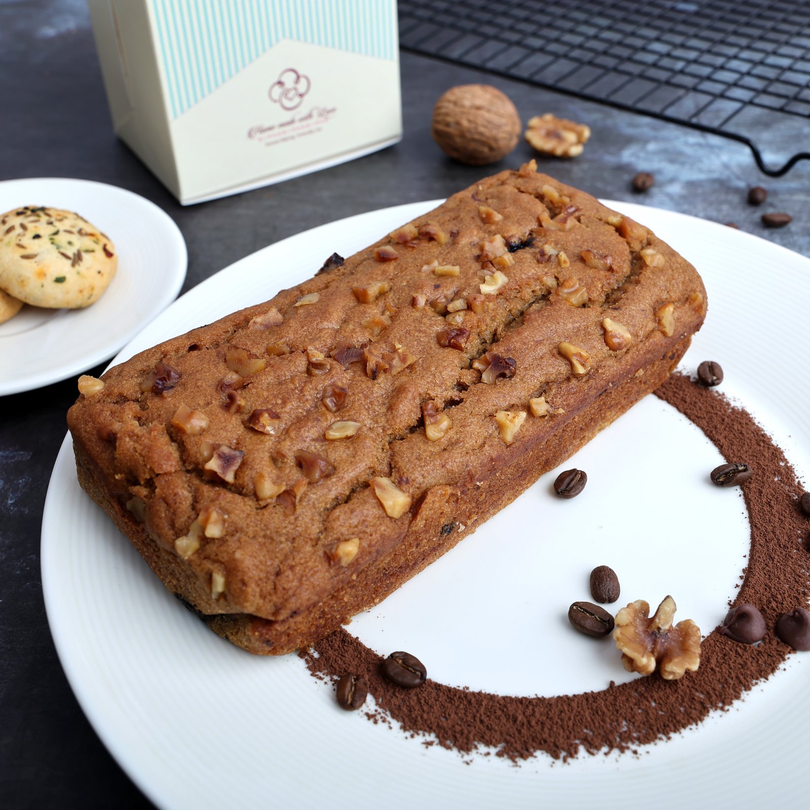 Dates-Walnut Loaf (Whole Wheat)