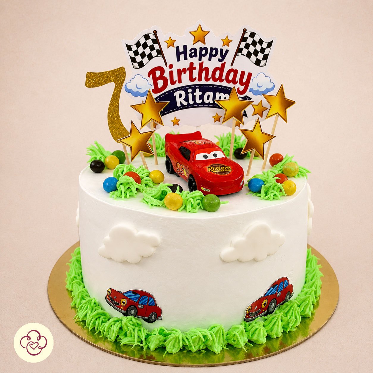 Lightning McQueen Car cake