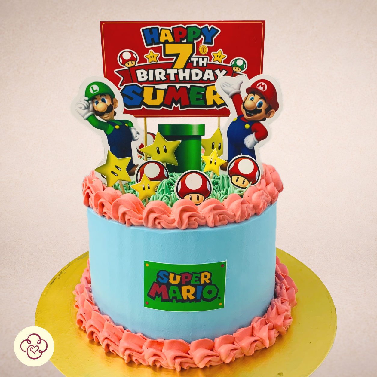 Super Mario Cake