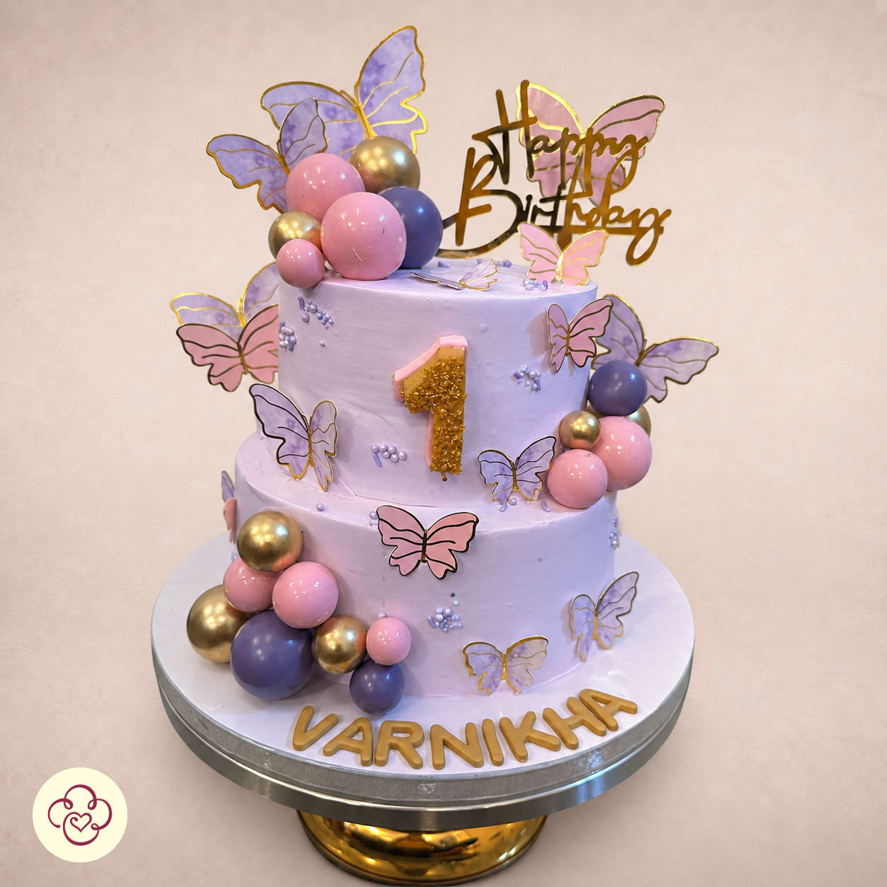 Butterfly Theme Cake