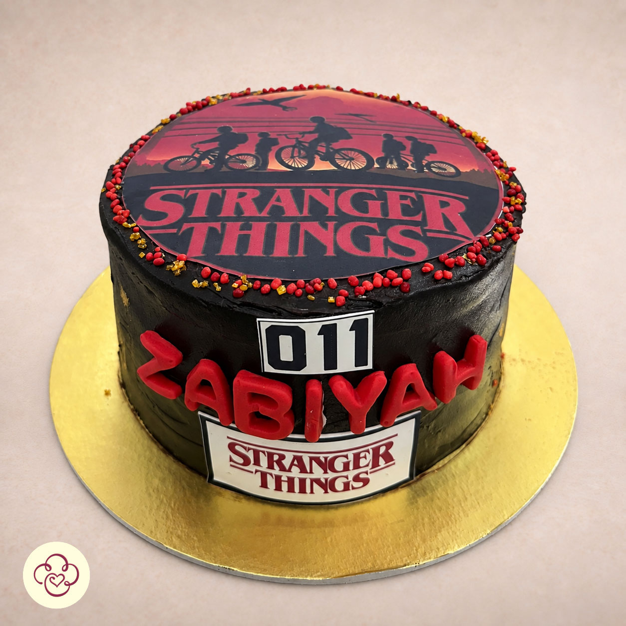 Retro Sci-Fi Theme Cake