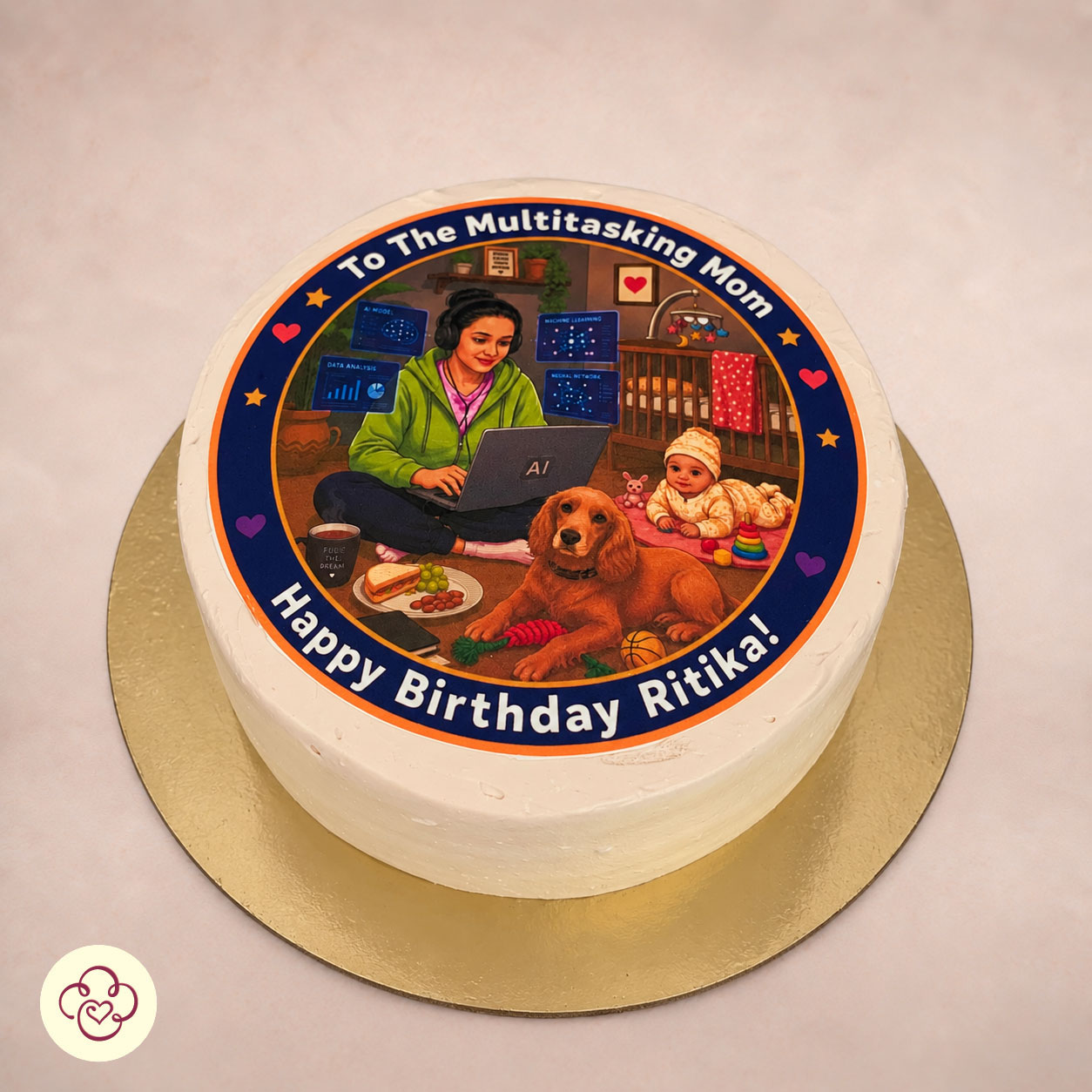 Custom Edible-Print Cake